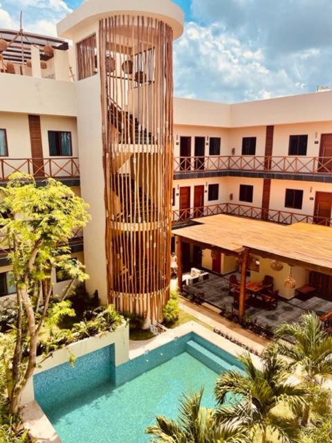 Hotel Manglar Suites Mahahual Buitenkant foto