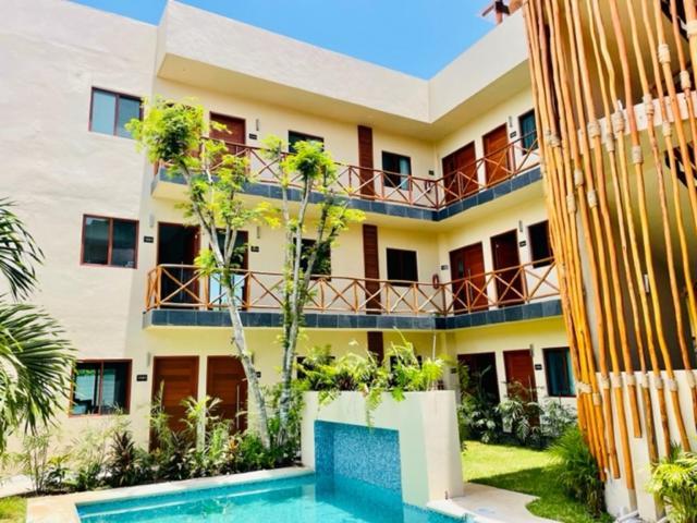 Hotel Manglar Suites Mahahual Buitenkant foto