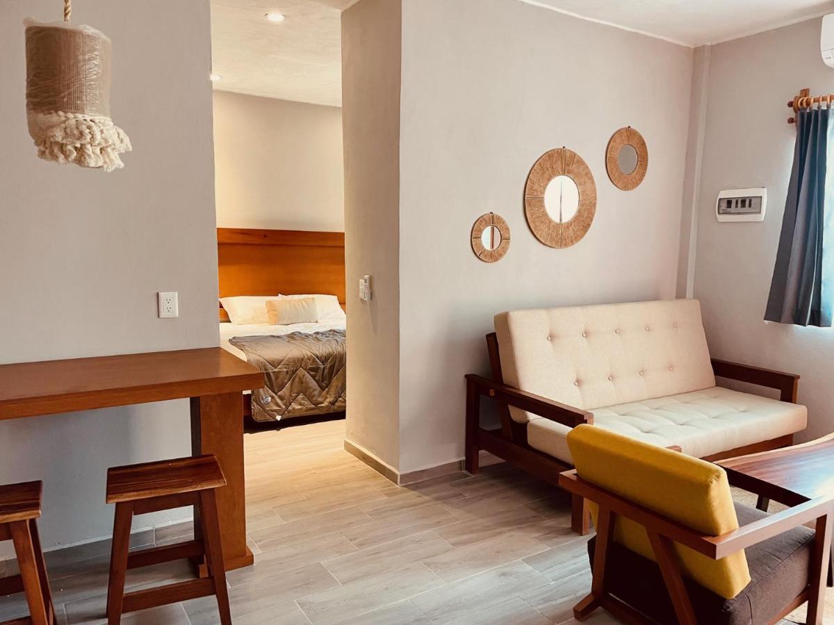 Hotel Manglar Suites Mahahual Buitenkant foto
