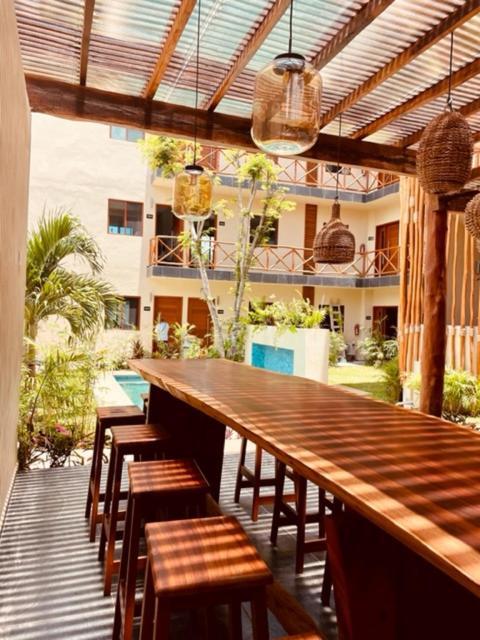 Hotel Manglar Suites Mahahual Buitenkant foto
