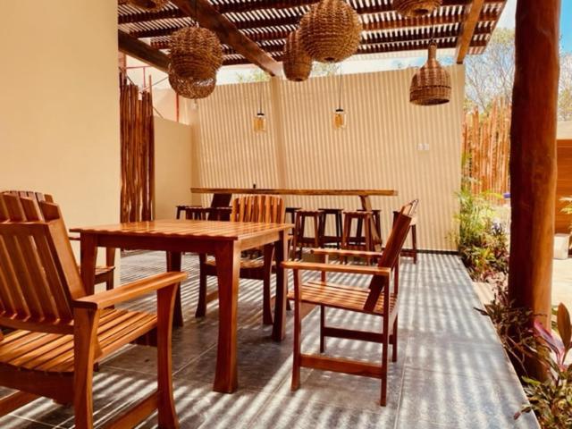 Hotel Manglar Suites Mahahual Buitenkant foto